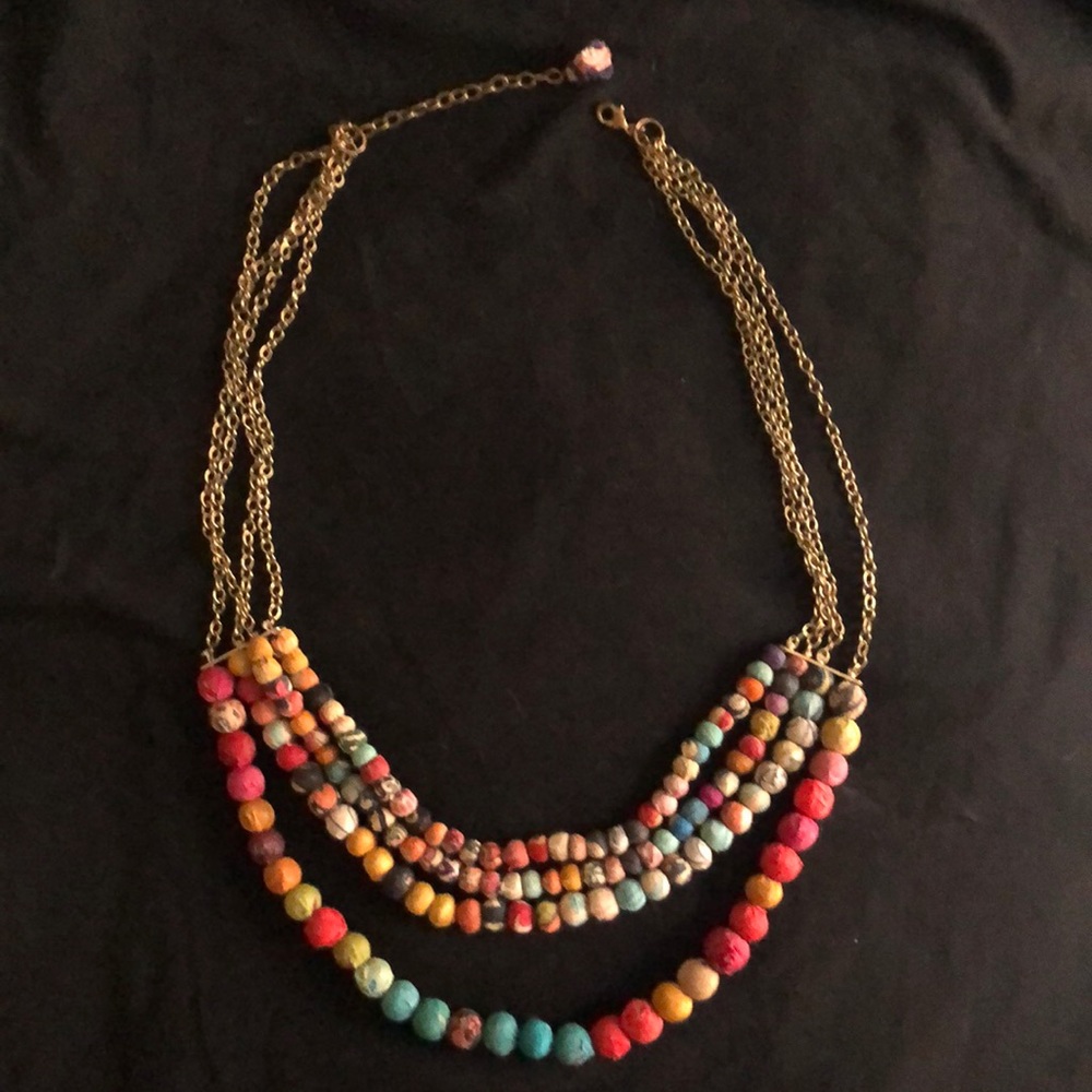 Fun colorful necklace
